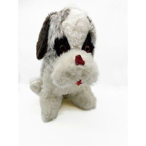 Vintage Mary Meyer St Bernard Puppy Dog 18" Large Brown White Stuffed Plush Toy